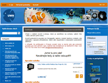 Tablet Screenshot of podvodnipouzdra.cz
